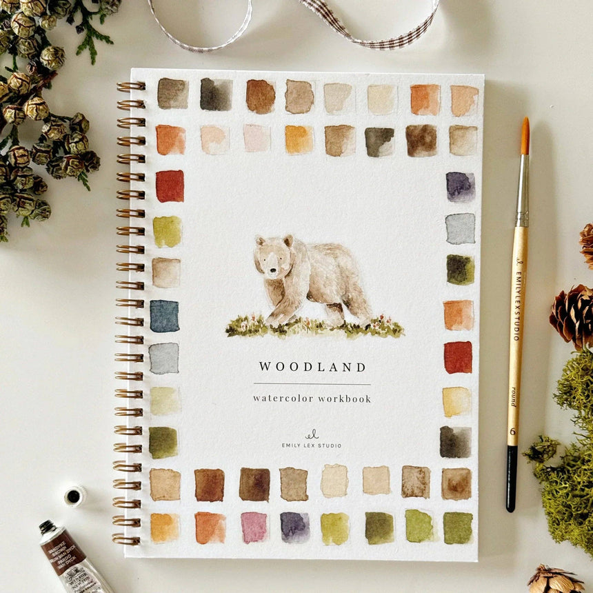 Fairytale Watercolor Workbook