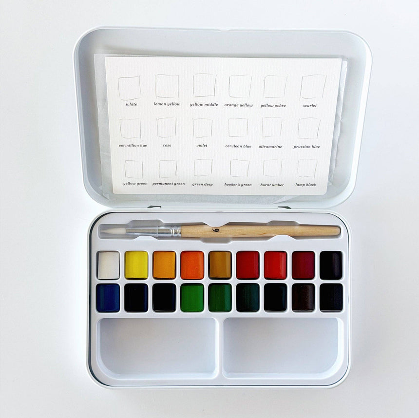 Fairytale Watercolor Workbook
