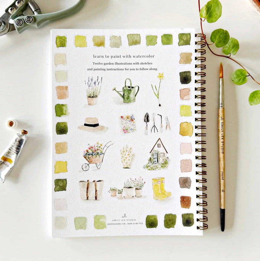 Fairytale Watercolor Workbook