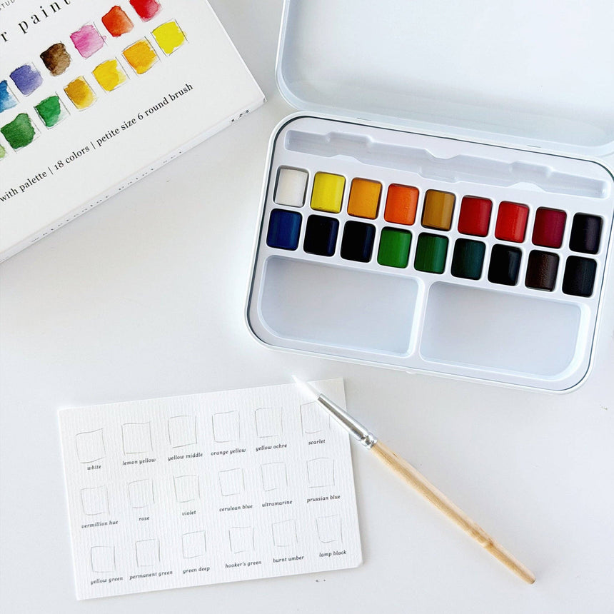 Fairytale Watercolor Workbook