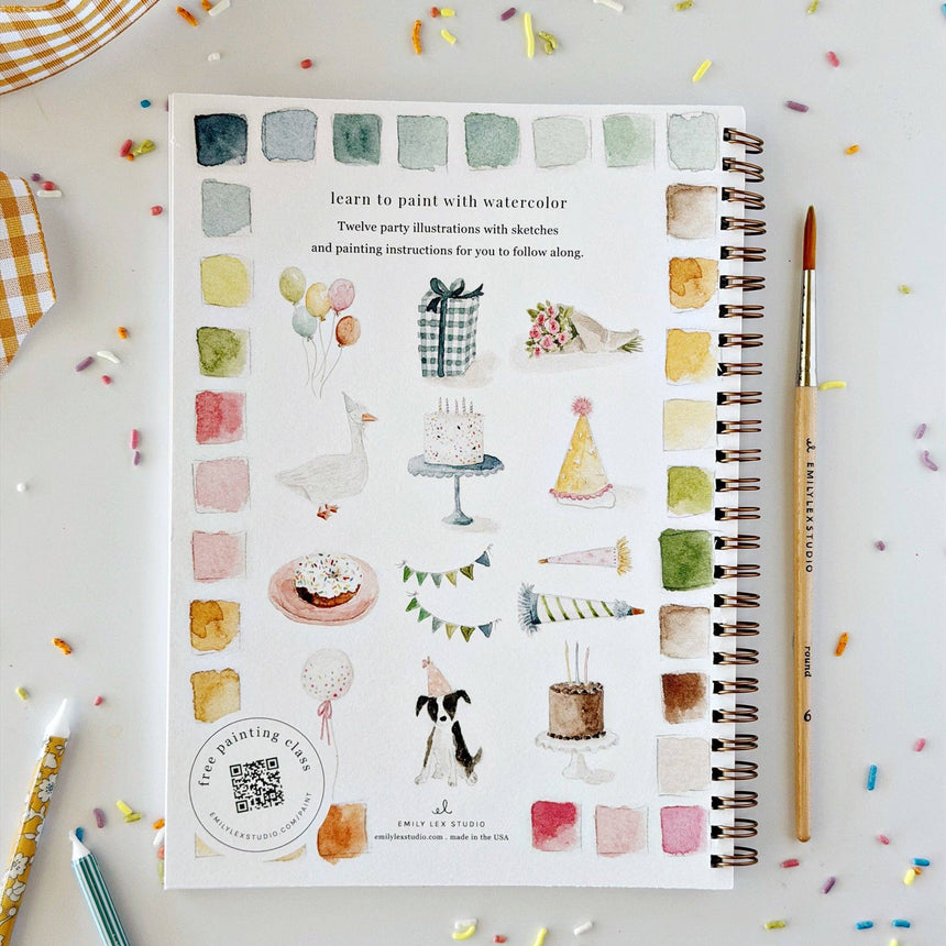 Fairytale Watercolor Workbook