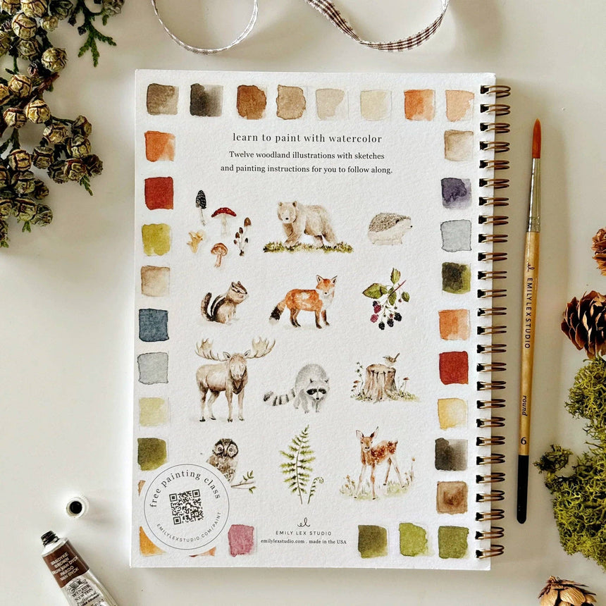 Fairytale Watercolor Workbook
